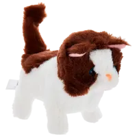 Jucărie interactivă Pugs At Play Bella Walking Cat PAP07 5+ / White