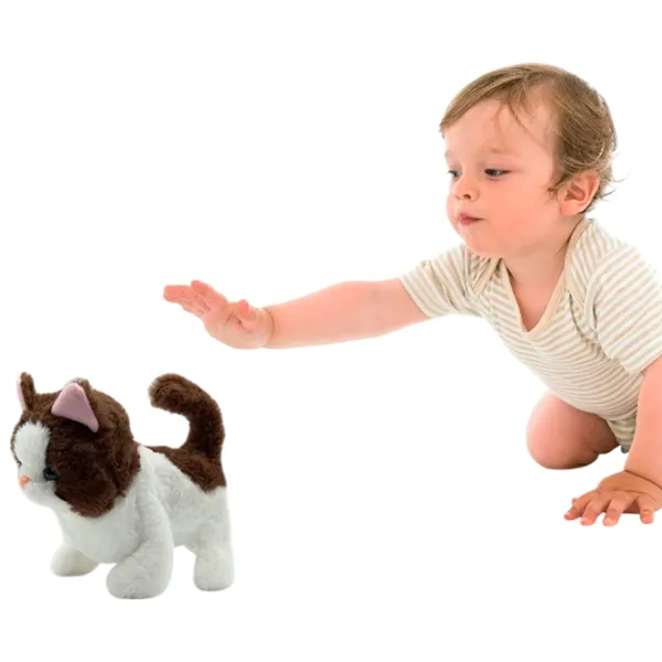 Jucărie interactivă Pugs At Play Bella Walking Cat PAP07 5+ / White photo 5 Jucărie interactivă Pugs At Play Bella Walking Cat PAP07 5+ / White photo 5