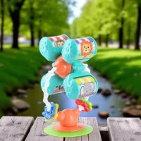 Jucărie educațională PlayGo Carusel 1534 0.6+ / Blue photo 3