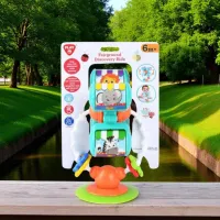 Jucărie educațională PlayGo Carusel 1534 0.6+ / Blue photo 4