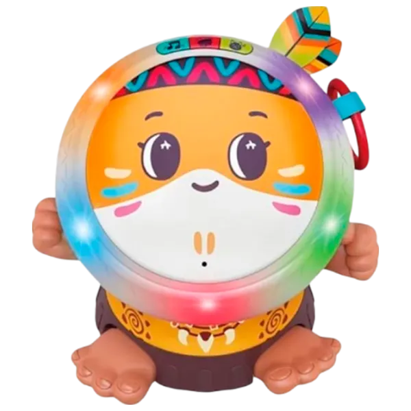 Jucărie interactivă Hola Toys Tobă dansatoare  1.5+ / Orange photo 1 Jucărie interactivă Hola Toys Tobă dansatoare  1.5+ / Orange photo 1