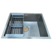 Chiuvetă Backer Trad 580-43029 58 x 43 / Oțel inoxidabil / Gray