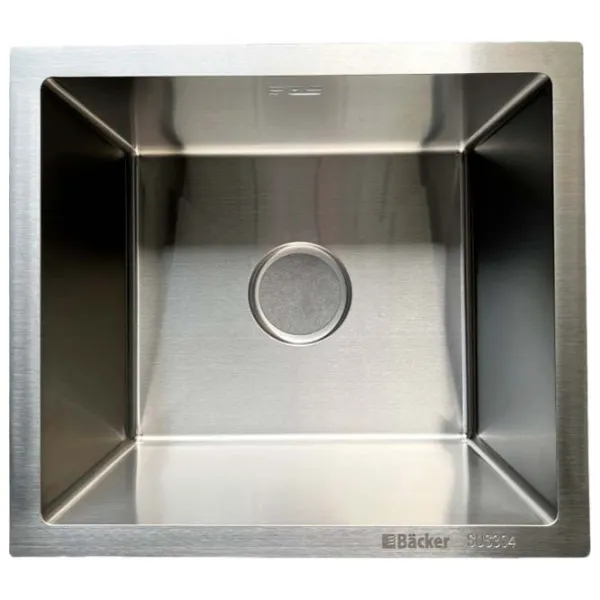 Chiuvetă Backer Trad 450-400J 45 x 40 / Oțel inoxidabil / Inox photo 1