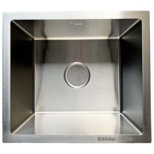 Chiuvetă Backer Trad 450-400J 45 x 40 / Oțel inoxidabil / Inox photo 1