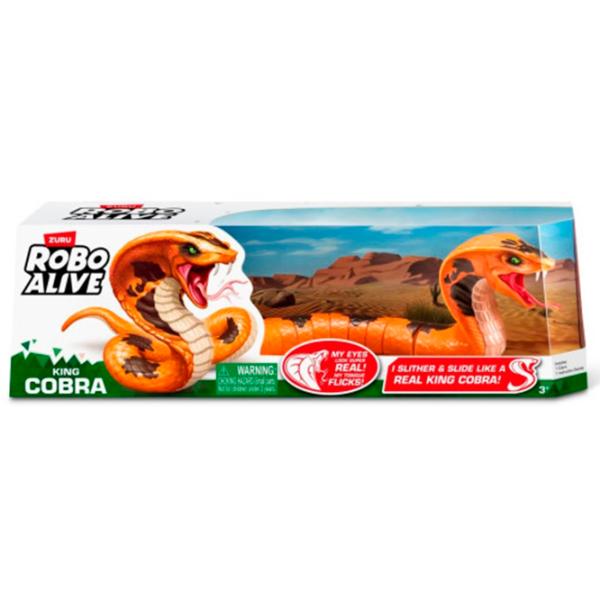 Jucărie interactivă Zuru Roboalive Cobra 71137 3+ / Orange photo 2