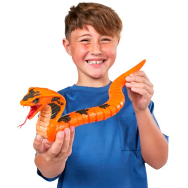 Jucărie interactivă Zuru Roboalive Cobra 71137 3+ / Orange photo 3