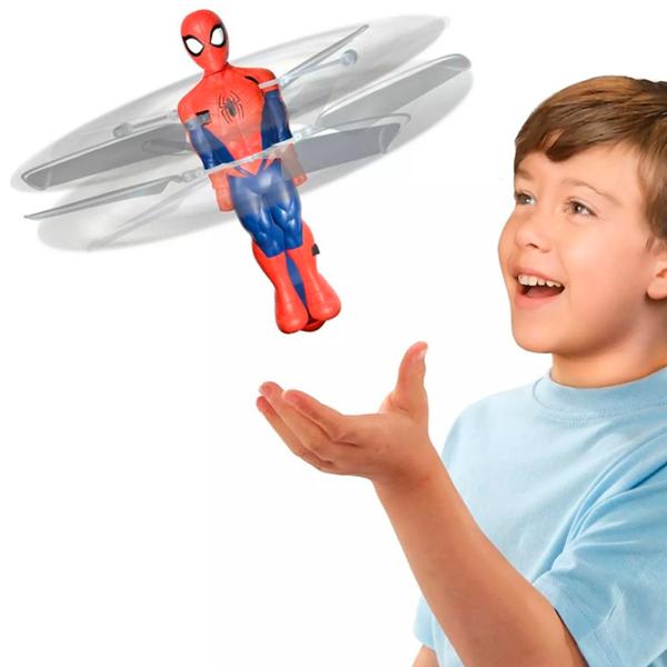 Интерактивная игрушка Flying Heroes Spider-Man Hover and Spin - Spider-Man F08132 6+ / Красный photo 3