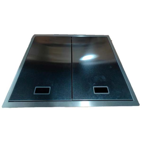Chiuvetă Backer Hide 600-45074 45 x 60 / Oțel inoxidabil / Black photo 4