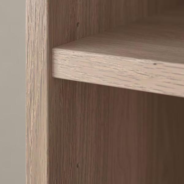Etajeră Ikea Billy  202 x 80 x 28 cm / PAL / Whitewashed Oak photo 4