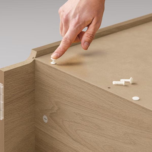 Etajeră Ikea Billy  202 x 80 x 28 cm / PAL / Whitewashed Oak photo 5