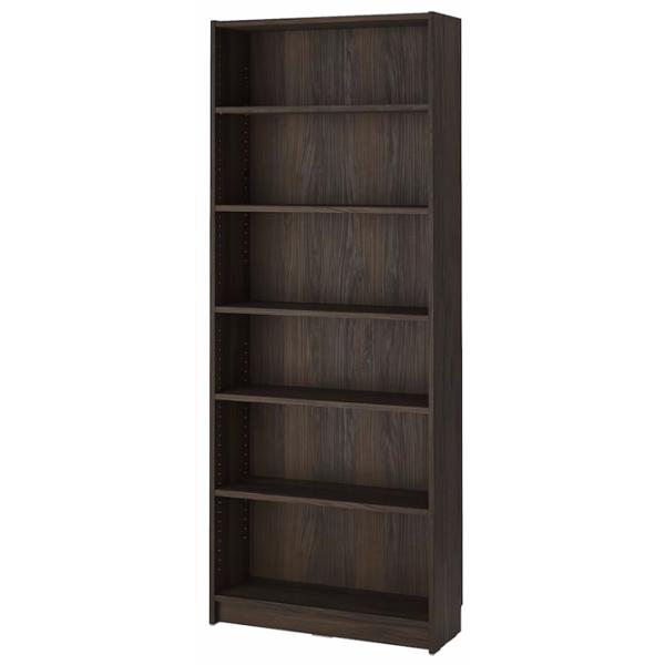 Etajeră Ikea Billy  202 x 80 x 28 cm / PAL / Dark Brown photo 1