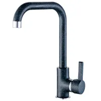 Baterie pentru bucătărie Backer Lena Mono comandă / Pivotantă / Alamă / Inox