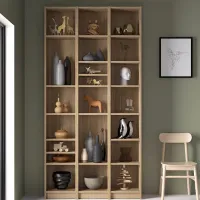 Etajeră Ikea Billy 237 x 120 x 28 cm / PAL / Oak photo 2