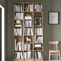 Etajeră Ikea Billy 237 x 120 x 28 cm / PAL / Oak photo 3