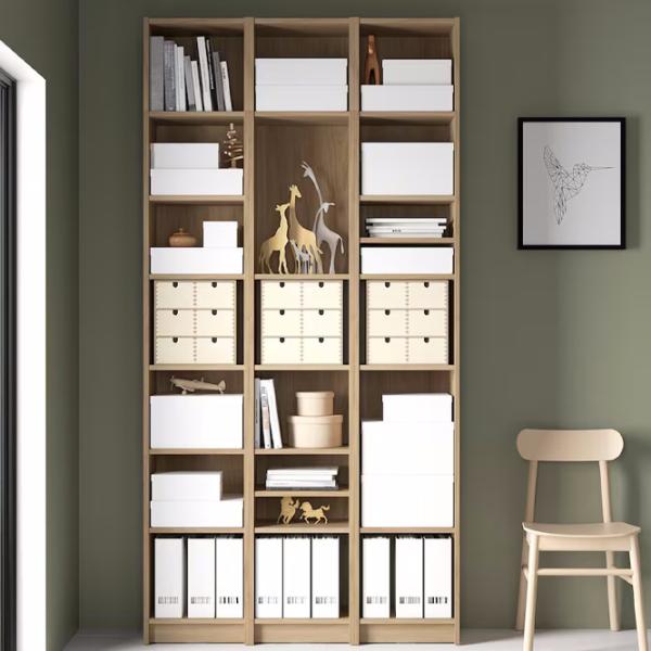 Стеллаж Ikea Billy  237 x 120 x 28см cm / ЛДСП / Oak photo 4