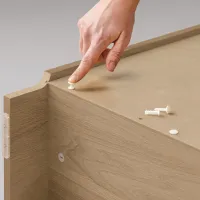 Etajeră Ikea Billy 237 x 120 x 28 cm / PAL / Oak photo 8