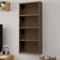 Стеллаж Ikea Hagaan 95 x 40 x 15см cm / ЛДСП / Темно Коричневый photo 2
