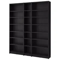 Стеллаж Ikea Billy  237 x 200 x 28см cm / ЛДСП / Черный дуб