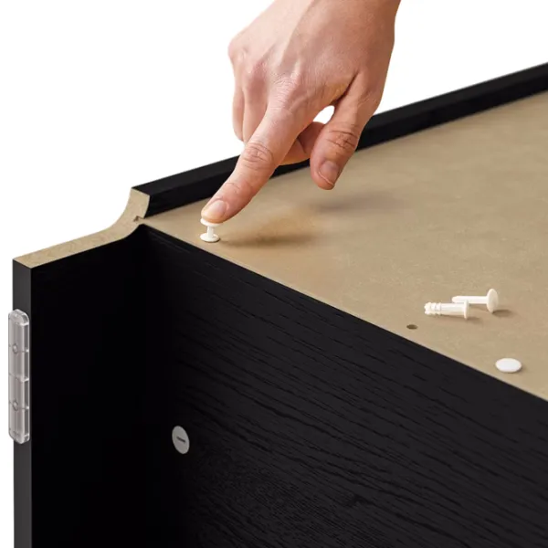 Стеллаж Ikea Billy  237 x 200 x 28см cm / ЛДСП / Черный дуб photo 5