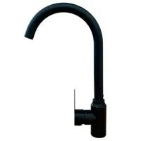 Baterie pentru bucătărie Backer Mono Mono comandă / Pivotantă / Alamă / Black