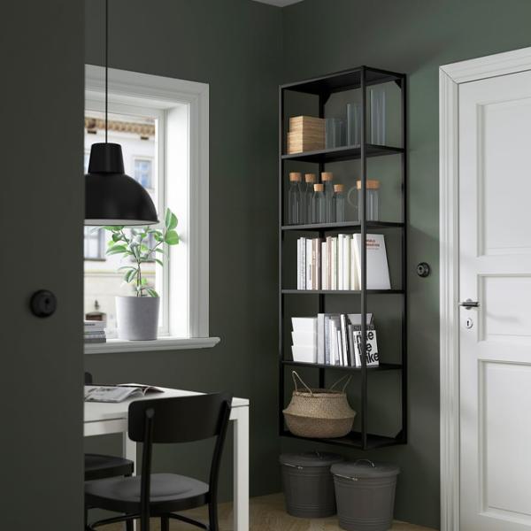 Стеллаж Ikea Enhet 180 x 60 x 30см cm / Металл / Anthracite photo 3