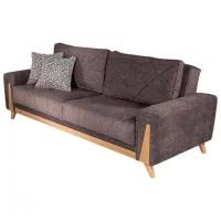 Canapea Modalife Alize 3 (880612797) Stofă / Gray