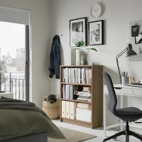 Стеллаж Ikea Billy 106 x 80 x 28см cm / ЛДСП / Oak photo 2