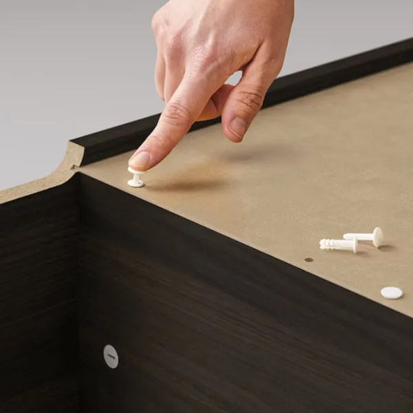 Стеллаж Ikea Billy  106 x 80 x 28см cm / ЛДСП / Темно-коричневого Дуба photo 3