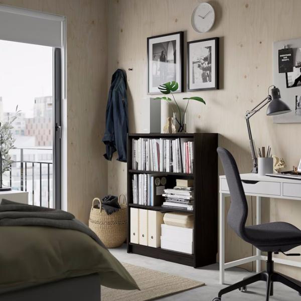 Стеллаж Ikea Billy  106 x 80 x 28см cm / ЛДСП / Темно-коричневого Дуба photo 6