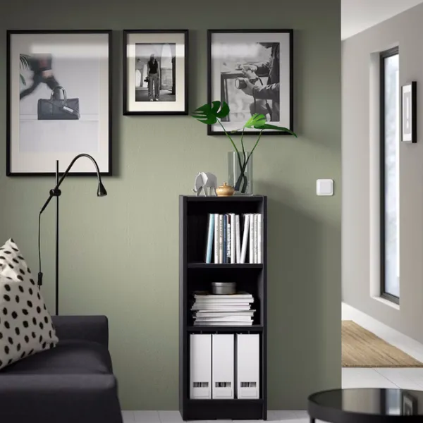 Стеллаж Ikea Billy  106 x 40 x 28см cm / ЛДСП / Черный дуб photo 2