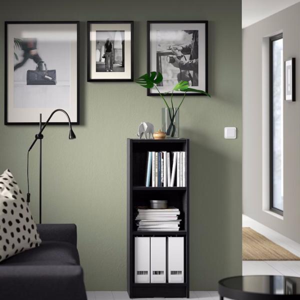 Стеллаж Ikea Billy  106 x 40 x 28см cm / ЛДСП / Черный дуб photo 2