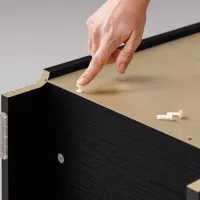 Стеллаж Ikea Billy 106 x 40 x 28см cm / ЛДСП / Черный дуб photo 6