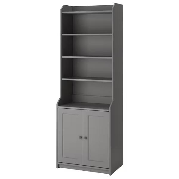 Стеллаж Ikea Hauga 199 x 70 x 46см cm / ЛДСП / Серый photo 1