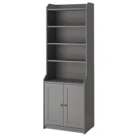 Стеллаж Ikea Hauga 199 x 70 x 46см cm / ЛДСП / Серый