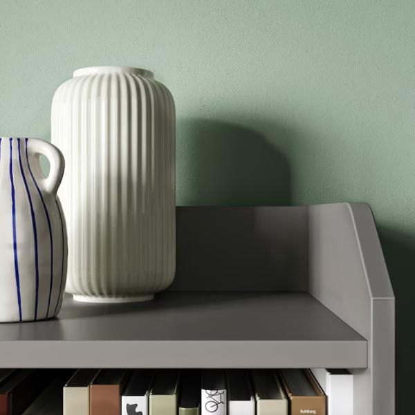 Стеллаж Ikea Hauga 199 x 70 x 46см cm / ЛДСП / Серый photo 6