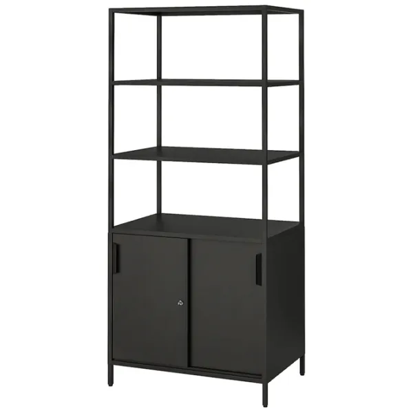 Стеллаж Ikea Trotten 180 x 80 x 55см cm / Металл / Black photo 1