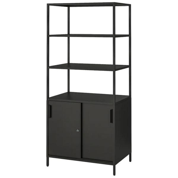 Стеллаж Ikea Trotten 180 x 80 x 55см cm / Металл / Black photo 1