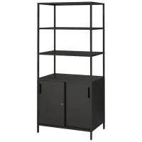 Стеллаж Ikea Trotten 180 x 80 x 55см cm / Металл / Black