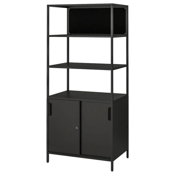 Стеллаж Ikea Trotten 180 x 80 x 55см cm / Металл / Black photo 2