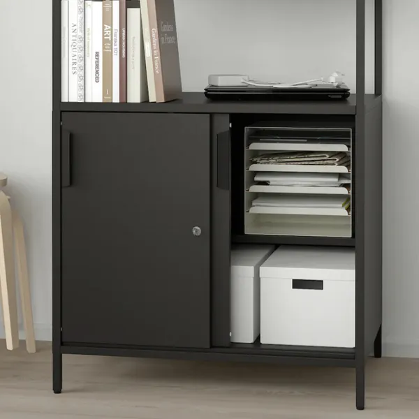 Стеллаж Ikea Trotten 180 x 80 x 55см cm / Металл / Black photo 11