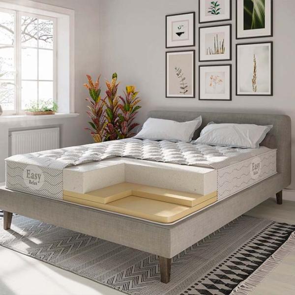 Ортопедический матрас Evita Visco Comfort 200 x 180 см Высота матраса: 23 см photo 4 Ортопедический матрас Evita Visco Comfort 200 x 180 см Высота матраса: 23 см photo 4
