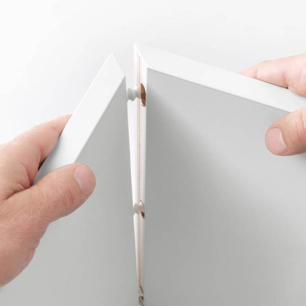 Стеллаж Ikea Eket 107 x 105 x 35см cm / ЛДСП / White photo 3