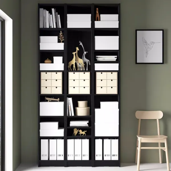 Стеллаж Ikea Billy  237 x 120 x 28см cm / ЛДСП / Черный дуб photo 3