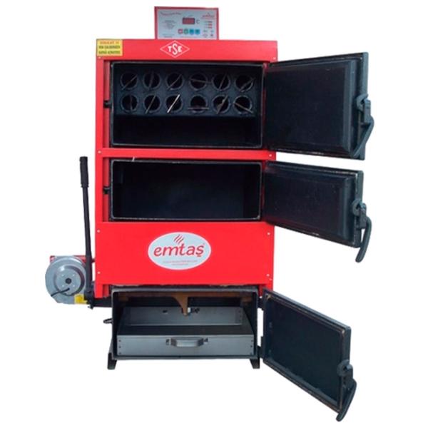 Cazan pe combustibil solid Emtas Standart 29 KW / 290 m² photo 2