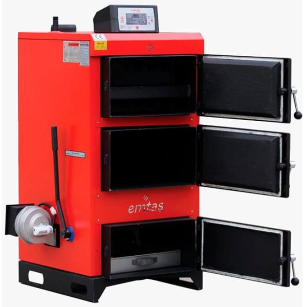 Cazan pe combustibil solid Emtas Standart 29 KW / 290 m² photo 3