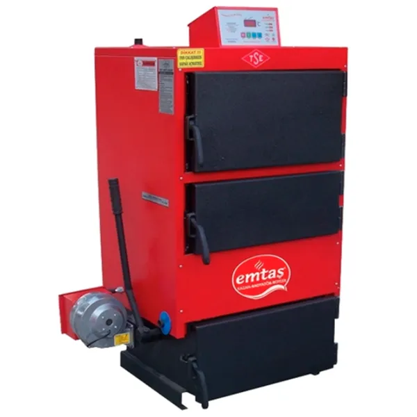 Cazan pe combustibil solid Emtas Standart 41 kW / 410 m² photo 1