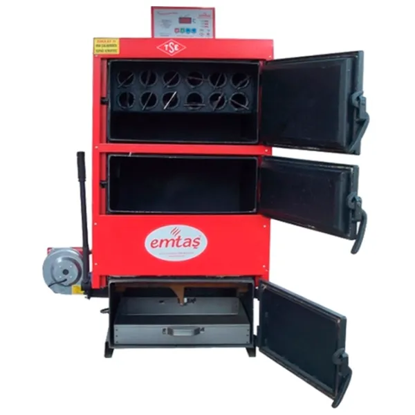 Cazan pe combustibil solid Emtas Standart 41 kW / 410 m² photo 2