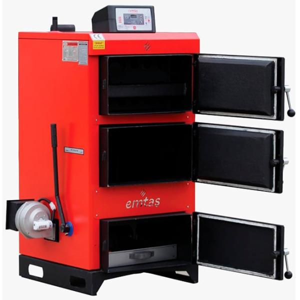 Cazan pe combustibil solid Emtas Standart 41 kW / 410 m² photo 5