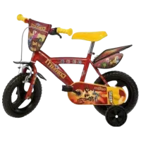 Bicicletă Dino Bikes 163 GLN 16" 16" Metal / Red Yellow
