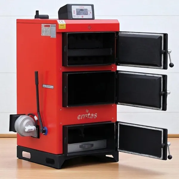 Cazan pe combustibil solid Emtas Standart 70 kW / 700 m² photo 4